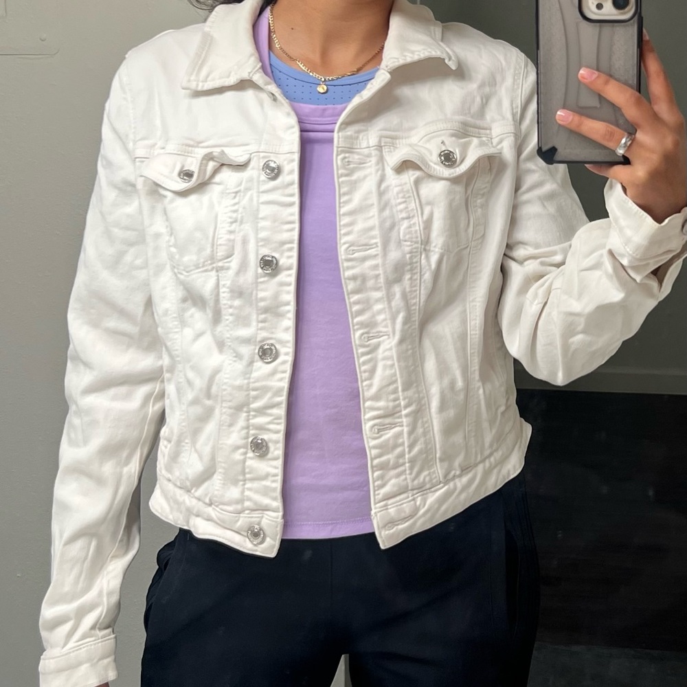 White jacket L